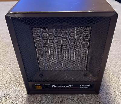 #ad Duracraft CZ 306 Desktop Ceramic Space Heater 1500W Portable Tested $21.56
