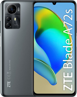 #ad ZTE Blade A72S 64GB 4GB RAM GSM Unlocked International Version Gray $104.00