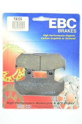#ad Front Organic Brake Pads EBC FA124 For 87 88 Honda CBR1000F amp; For 86 87 VFR700F $11.99