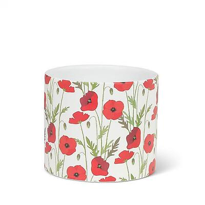 #ad All Over Poppies Planter $25.00