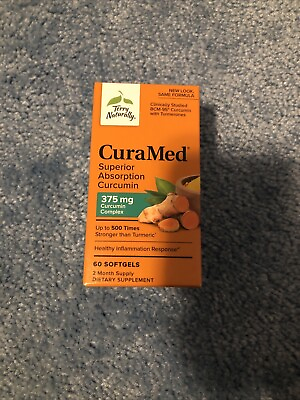 #ad Terry Naturally Curamed 375 Mg 60 Softgels $25.00
