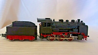 #ad HO Scale Märklin RM800 Steam Locomotive and Tender 0 6 0 Black DB Vintage $337.50