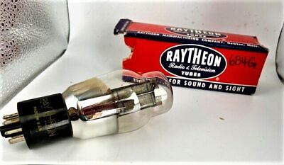Vintage Raytheon 6B4G Radio amp; Television Vacuum Tub For Sound amp; Sight $28.93