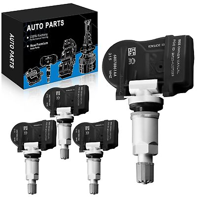 #ad 4Pcs Tire Pressure Monitor Sensor TPMS For Chrysler Dodge Jeep Suzuki 68078861AA $39.99