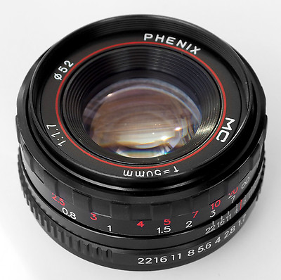 #ad PHENIX 50mm F1:1.7 MC Manual Focus LENS f Samsung NX mount Camera $53.90