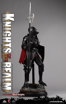 #ad COOMODEL SE035 Knights Of The Realm Black Knight 2018 SHCC 1 6 Model Toy $639.99