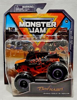 #ad SPIN MASTER MONSTER JAM SERIES 33 BAD HABIT NEW FREE SHIPPING $10.75