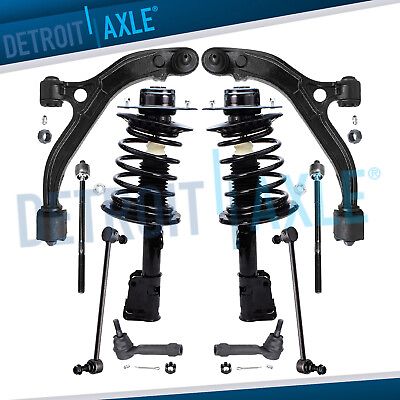#ad 10pc Front Struts Lower Control Arms Suspension Kit for Town amp; Country Caravan $286.01