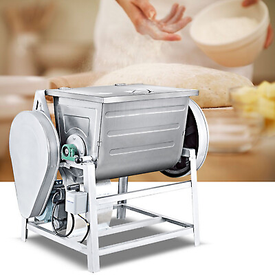 #ad 30QT Electric Double Speed Spiral Dough Mixer Flour Mixing Machine Commercial $646.00