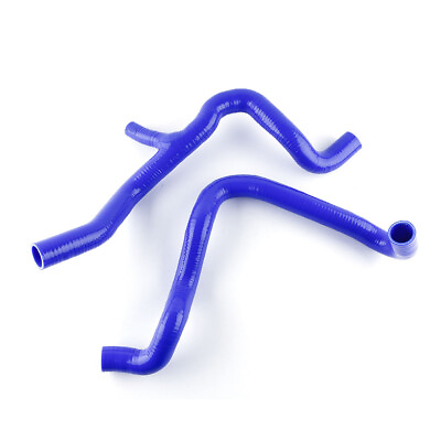#ad Fit Ford Focus MK2 ST 2.5L T5 ST225 Silicone Radiator Coolant Hose Blue $105.99