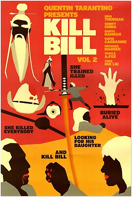 #ad Kill Bill Volume #2 Quentin Tarantino Alternate US Version $24.99
