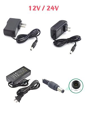 #ad 12V 1 2 3 5 10A Power Supply AC to DC Adapter For 5050 3528 LED STRIP LIGHT $4.99