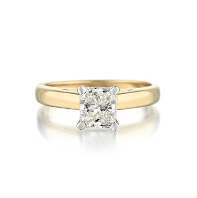 #ad Estate GIA Certified 1 Ct Rectangular Modified Diamond Engagment Ring $3699.00