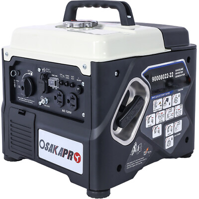 #ad Lightweight Portable Inverter Generator1200W Ultra quiet Gas Engine Camping Home $307.79