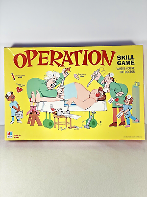 #ad Classic Operation Game 2003 Milton Bradley COMPLETE LIGHTS UP BUZZES EUC $14.99