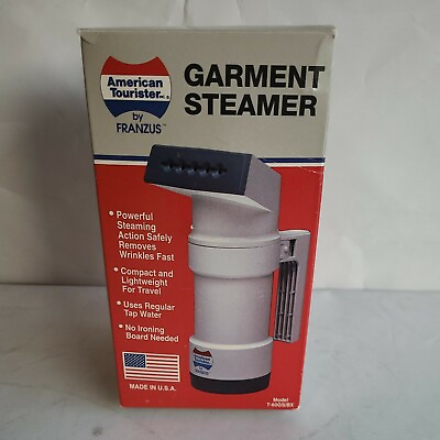 #ad Garment Clothes Steamer American Tourist Compact Travel Steam Wrinkles Portable $15.00