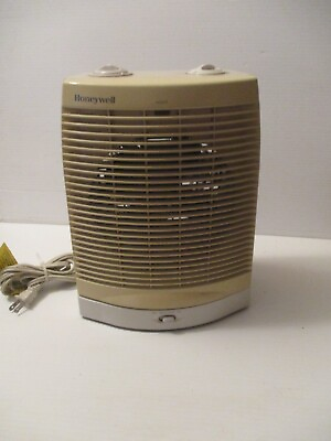 #ad Honeywell HZ2300 Oscillating Fan HeaterWorks Well $43.00