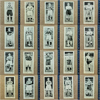 #ad Topical Times Miniature Panel Portraits Single Football Cards Various Players GBP 4.00