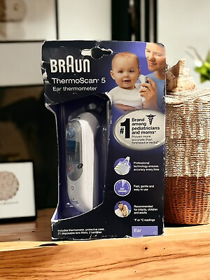 #ad Braun Thermoscan 5 Ear Thermometer IRT 6020 New In The Box Free Shipping $28.95