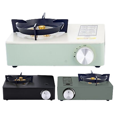 #ad Outdoor Gas Heater Camping Cassette Stove Cooking Adjustable Burner Stoves $146.57
