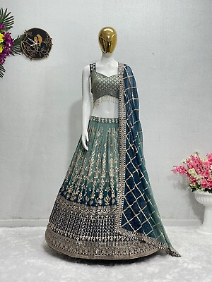 #ad New Stylist Wedding Party Wear Designer Lehenga Choli With Dupatta for women#x27;s $83.70