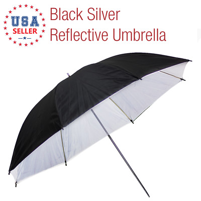 #ad LSP 40quot; Black White Premium Bounce Umbrella Light Modifier with 7mm Shaft $27.15