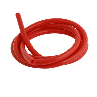 #ad 2 Meter Red Silicone Vacuum Tube Hose 7mm ID 12mm OD for Car $18.99