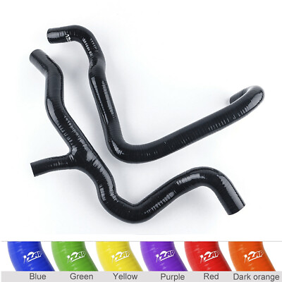 #ad ZAP for Ford Focus MK2 ST 2.5L T5 ST225 Silicone Radiator Coolant Hose 8Colors $105.99