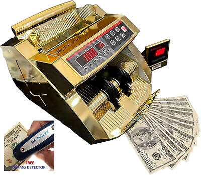 #ad Upromax Gold Money Bill Dollar Counter UV MG Detection Counter Display NEW💰🔥 $189.95