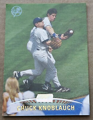 #ad 1999 Stadium Club Baseball #45 Chuck Knoblauch $1.79