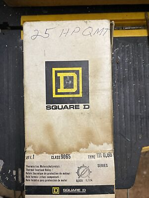 #ad Square D 9065 TR5.5 Thermal Overload Relay new $100.00