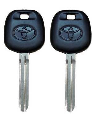 #ad 2 Transponder Key Blanks for Toyota 4D67 4D PT $24.99