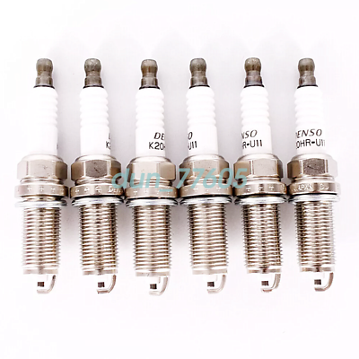 #ad 6PCS Spark Plugs for DENSO 90919 01235 3381 K20HR U11 for TOYOTA 4RUNNER 4.0L US $26.00