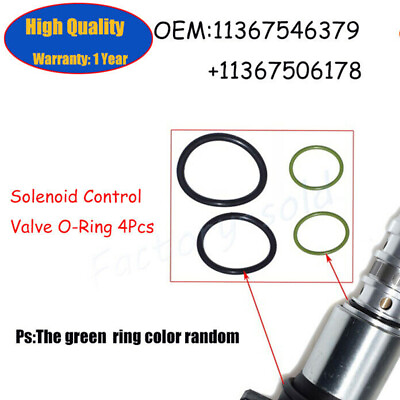 #ad 4pcs Set O Ring Vanos Solenoid Case Seals for BMW E53 E60 E63 E64 E65 E66 E70 $7.51