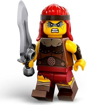 #ad NEW CMF LEGO Series 25 Minifigures Minifig 71045 Barbarian Warrior Woman $16.99