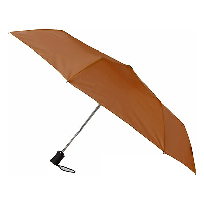#ad Lewis N. Clark Travel Umbrella: Windproof amp; Water Repellent Rust $13.99