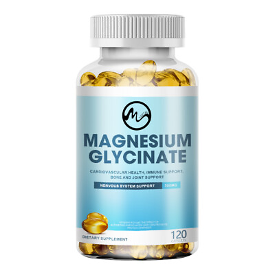 #ad 500MG Magnesium Glycinate High AbsorptionImproved SleepStress amp; Anxiety Relief $11.99