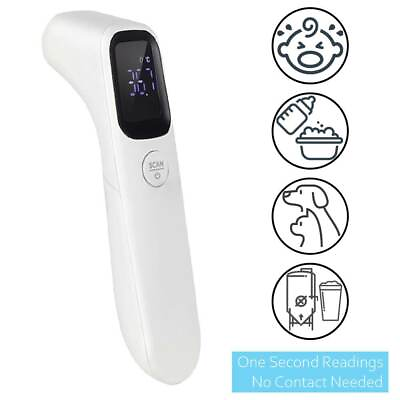 #ad Non Contact Digital Forehead Thermometer IR Infrared for Adults amp; Baby Kids $11.99