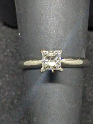 #ad 3 4 ct diamond solitaire ring $899.00
