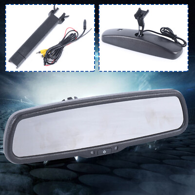 #ad 4.3quot; Car Rear Monitor Reverse View Mirror Electronic Backup Night Vision Camera $43.00