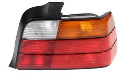 #ad For BMW E36 325i 328i Passenger Right Taillight w Yellow Turn Signal Genuine $293.03