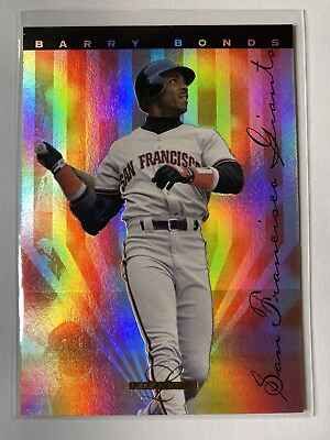#ad 1995 Leaf Limited Barry Bonds #11 Prism Foil Baseball Card San Francisco Giants $6.60