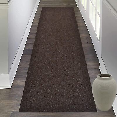 #ad Outdoor Brown Non Slip Hallway Entrance Runner Rug Size By Ft $43.99