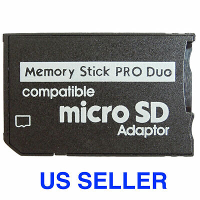#ad For Sony and PSP Series Micro SD SDHC TF to Memory Stick MS Pro Duo PSP Adapter $2.84