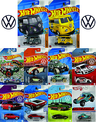#ad 👀 Hot Wheels Volkswagen Beetle Bus Bugs Golf Kool Kombi 🐞 $5.00