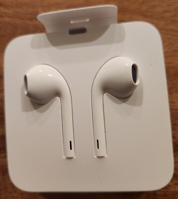 #ad GENUINE Apple EarPod Headphone Earphones Earbuds Lightning for iPhone iPad $13.99