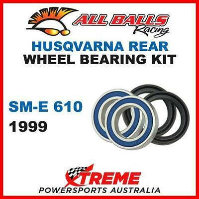 #ad MX Rear Wheel Bearing Kit Husqvarna SM E610 SM E610 1999 Moto All Balls 25 1418 AU $60.67