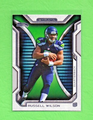 #ad Russell Wilson 2012 Topps Strata Card 29 Rookie Seahawks Great Shape $24.95