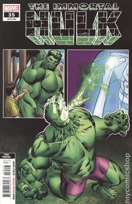 #ad Immortal Hulk #35D Ross Variant 3rd Printing NM 2020 Stock Image $3.60