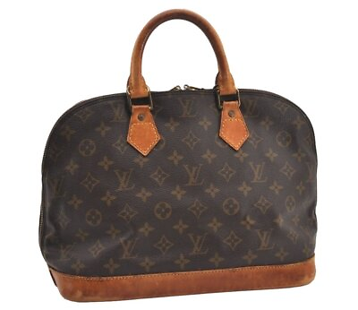 #ad Authentic Louis Vuitton Monogram Alma Hand Bag Purse M51130 LV 2543J $340.00